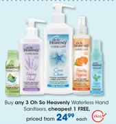  Oh So Heavenly Waterless Hand Sanitisers-Each
