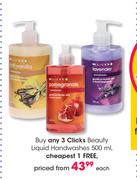 Clicks Beauty Liquid Handwashes-500ml