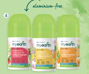 My Earth Antiperspirant Roll On Deodorant-50ml Each