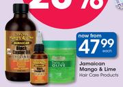 Jamaican Mango & Lime Hair Care Products-Each