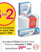  Clicks Denture Care Products-Each