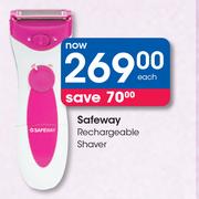Safeway Rechargeable Shaver-Each