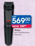 Philips 6 In 1 Multi Purpose Groomer-Each