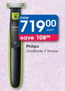 Philips One Blade 3 Shaver-Each