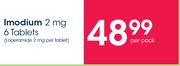 Imodium 2 mg 6 Tablets-Per Pack
