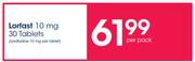 Lorfast 10mg-30 Tablets Per Pack