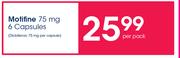 Motifine 75mg-6 Capsules Per Pack