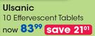 Ulsanic 10 Effervescent Tablets-Each
