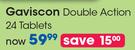 Gaviscon Double Action 24 Tablets-Each