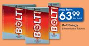 Bolt Energy Effervescent Tablets-Per Pack
