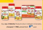 Wellvita Products (Excl. Collagen & Zenaire)-Each