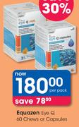 Equazen Eye Q 60 Chews or Capsules-Per Pack
