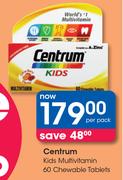 Centrum Kids Multivitamin 60 Chew Tablets-Per Pack