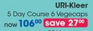 Uri-Kleer 5 Day Course 6 Vegecaps-Per Pack