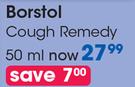 Borstol Cough Remedy-50ml Each