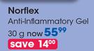 Norflex Anti Inflammatory Gel-30g Each