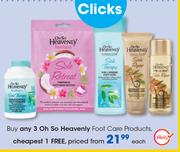 Oh So Heavenly Foot Care Products-Each