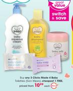 Clicks Made 4 Baby Toiletries (Excl. Wipes)-Each