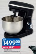 Kambrook Mixer With Stand & Bowl-Per Set