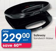 Safeway Sandwich Maker-Each