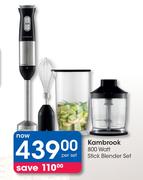 Kambrook 800 Watt Stick Blender Set-Per Set