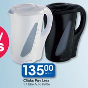 Clicks Pay Less 1.7Ltr Auto Kettle-Each