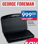 George Foreman Large Fit Grill-Each
