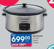 Kambrook 6.5Ltr Digital Cooker-Each