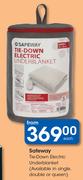Safeway Tie-Down Electric Underblanket-Each