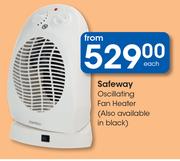 Safeway Oscillating Fan Heater-Each