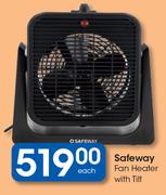 Safeway Fan Heater With Tilt-Each
