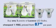 Luceco LED Bulbs-Per Pack