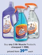 Mr Muscle Products-Each