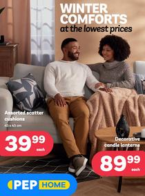 PEP Home : Winter Comforts At The Lowest Prices (01 March - 28 March 2024)