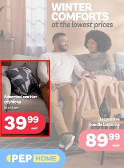 PEP Home : Winter Comforts At The Lowest Prices (01 March - 28 March 2024), page 1