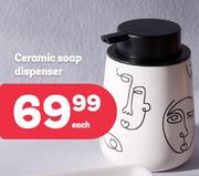 Ceramic Soap Dispenser-Each