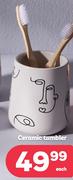 Ceramic Tumbler-Each