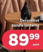 Decorative Candle Lantern-Each