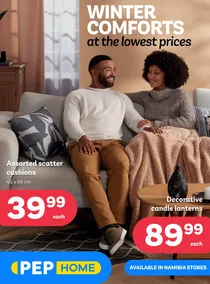 PEP Home Namibia : Winter Comforts At The Lowest Prices (01 March - 28 March 2024)