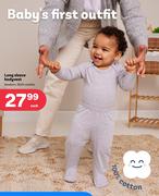 Long Sleeve Bodyvest Newborn, 18/24 Months-Each