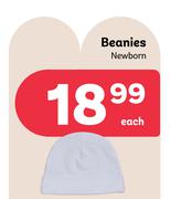 Beanies Newborn-Each
