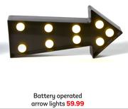 Battery Operated Arrow Light