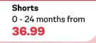 Shorts (0-24 Months)-Each