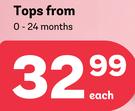Tops (0-24 Months)-Each