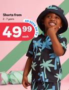 Shorts  (2-7 Years)-Each