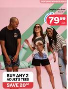 Graphic Tees Sizes XS-L- Each