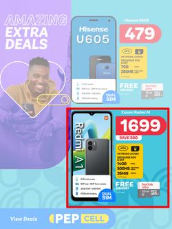 PEP Cell : Amazing Extra Deals (24 February - 30 March 2023), page 1