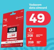 Vodacom Data Simcard