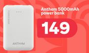Anthem 5000 Mah Power Bank