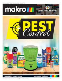 Makro : Pest Control (17 October - 5 December 2021)